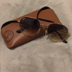 RayBan Womens aviator sunglasses